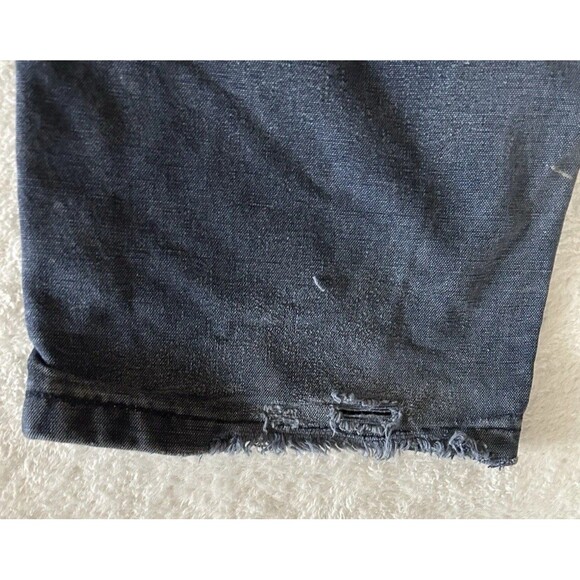 Carhartt FR Cat 2 Bibs Overalls Blue 44x30 Fair Condition - Picture 6 of 12